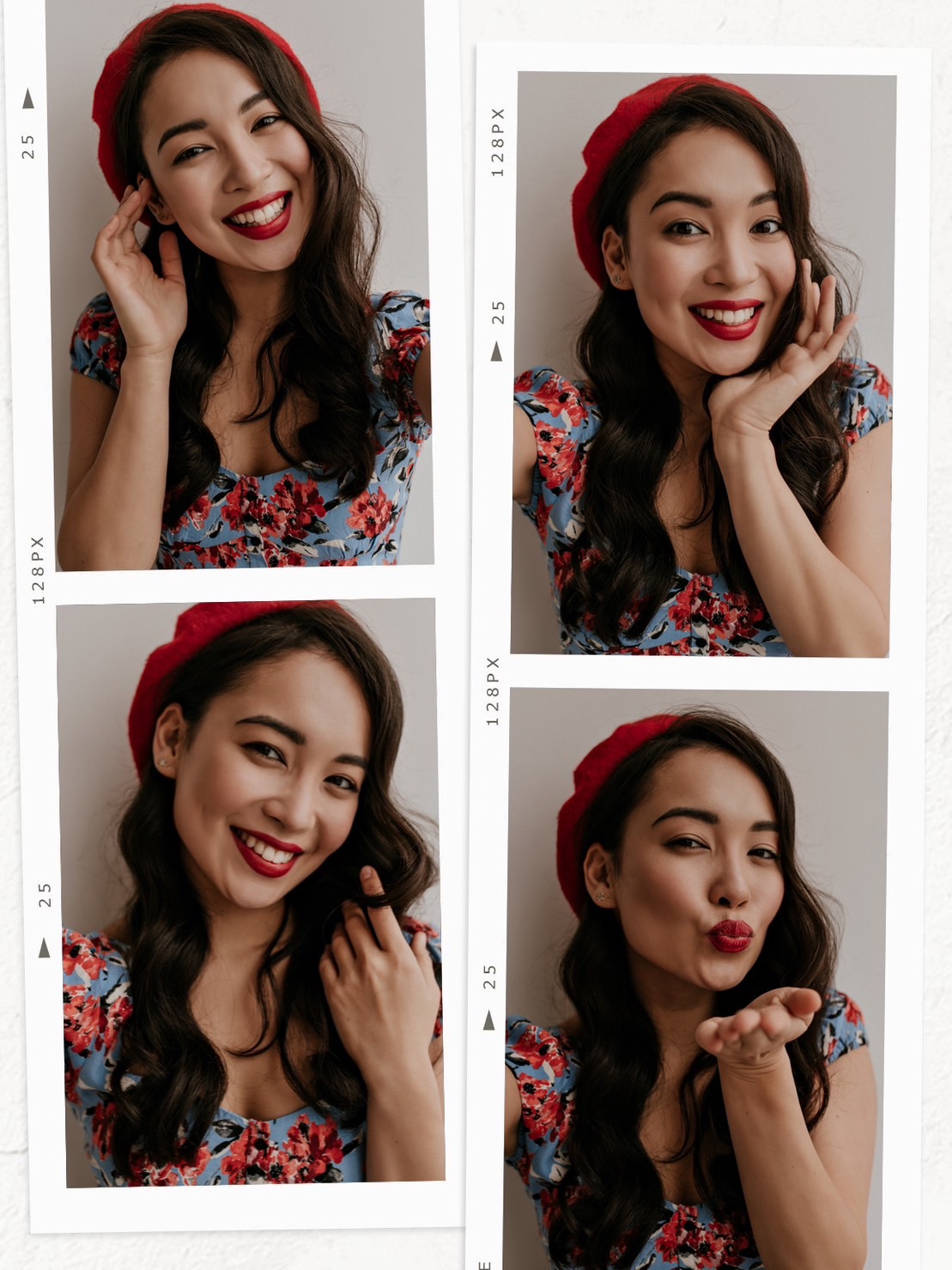 相片大師免費人生四格模板